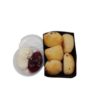 scones met clotted cream en jam